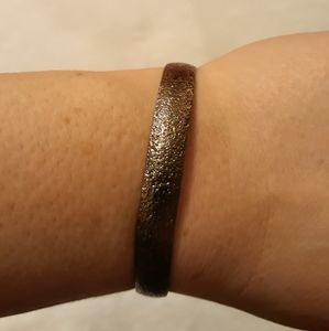 Gunmetal Bangle Bracelet